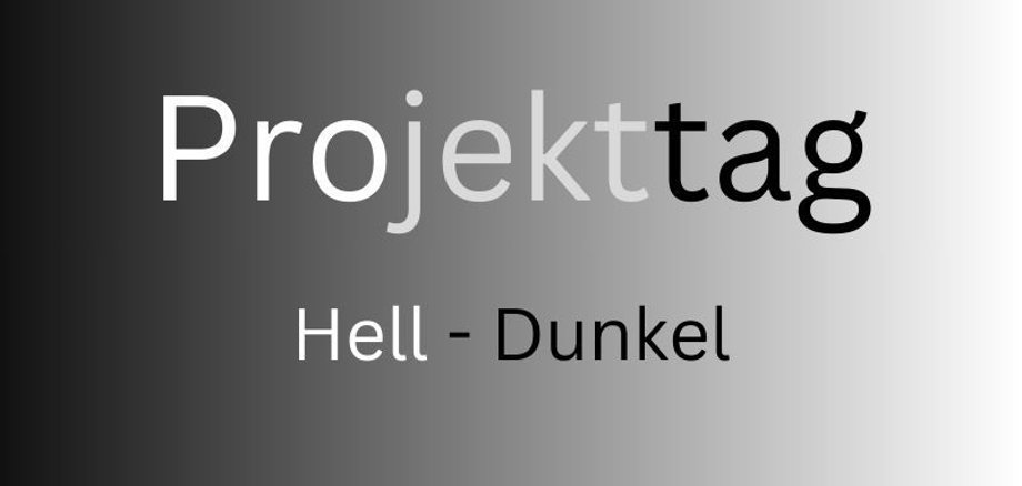 Projektový den světlo-tma