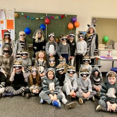 The raccoons of class 1c.