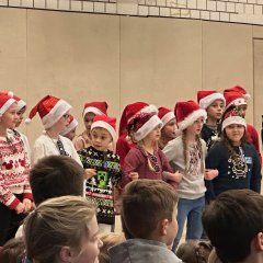 Fourth grade choir.