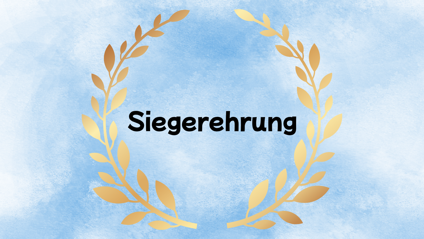 Auhinnatseremoonia Loorberipärg tekstiga "Auhinnatseremoonia".