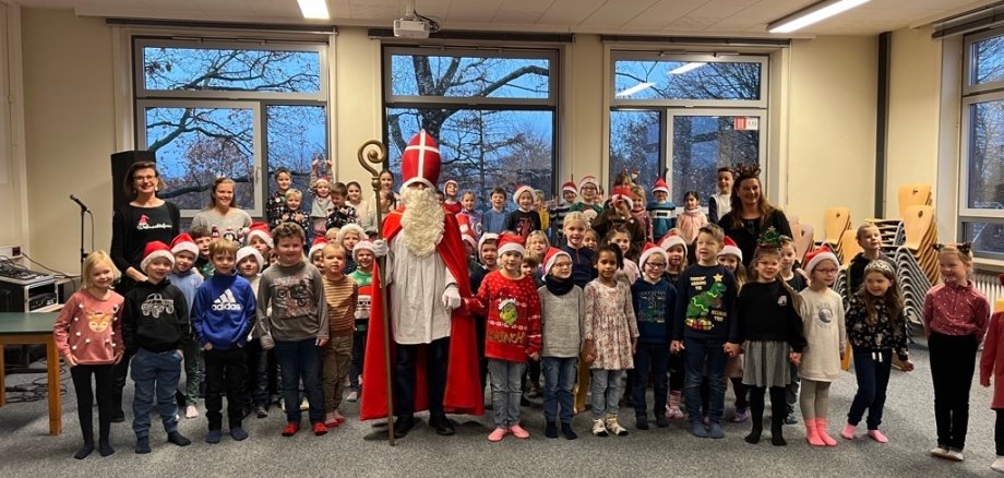 Les premières classes avec Saint Nicolas