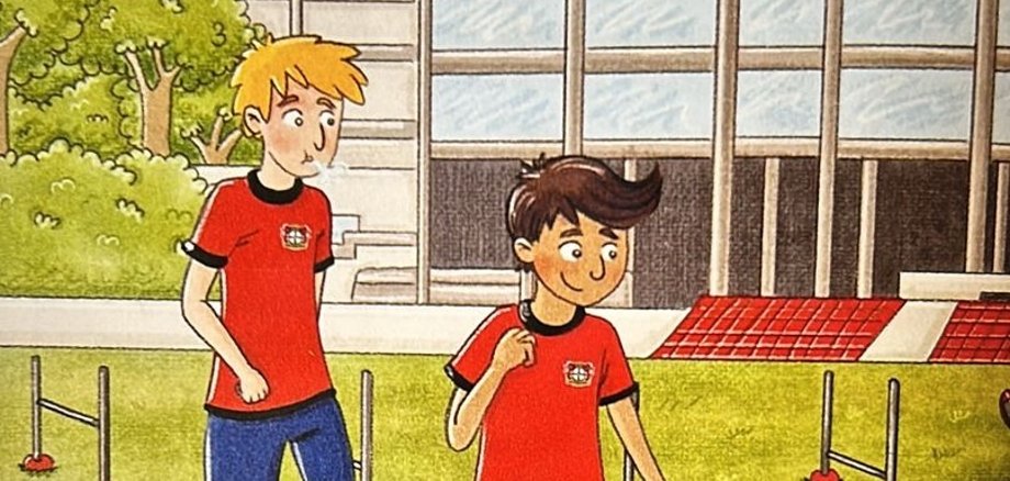 Bilde fra boken "Löwenstark - der brasilianische Superstar"