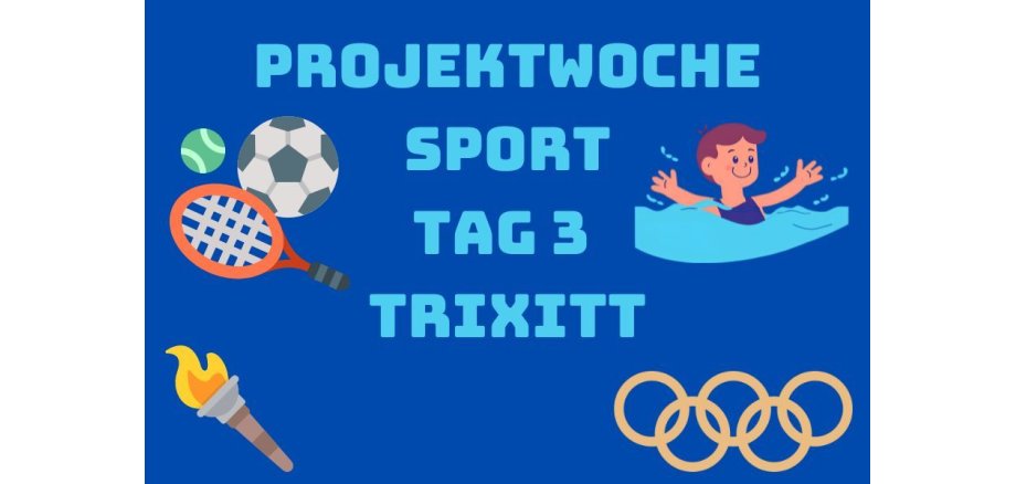 Grafiek waarop verschillende sporten te herkennen zijn.